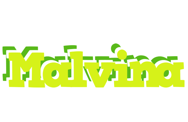 Malvina citrus logo