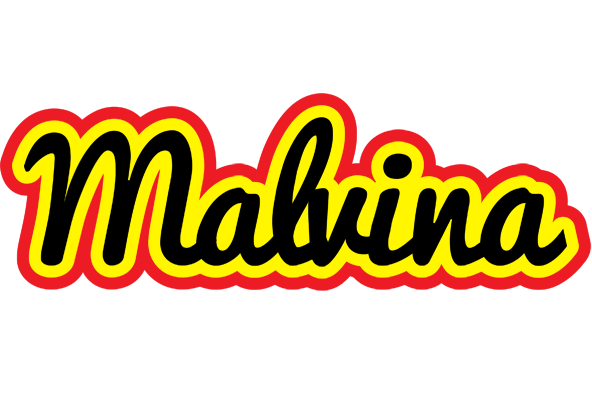 Malvina flaming logo
