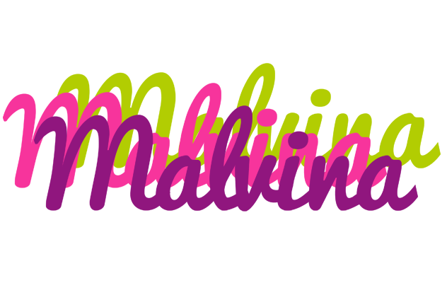 Malvina flowers logo