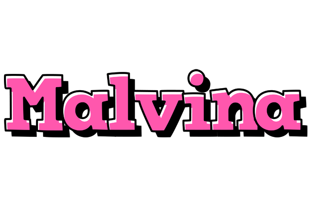 Malvina girlish logo