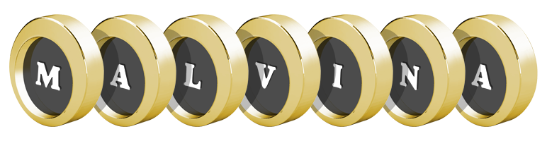 Malvina gold logo