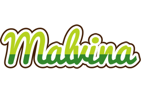 Malvina golfing logo
