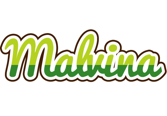 Malvina golfing logo