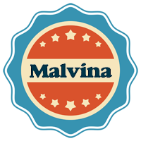 Malvina labels logo