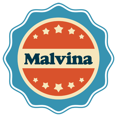 Malvina labels logo