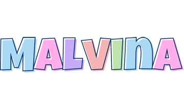 Malvina pastel logo