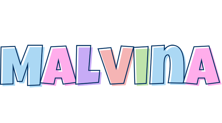 Malvina pastel logo