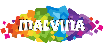 Malvina pixels logo