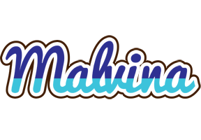 Malvina raining logo