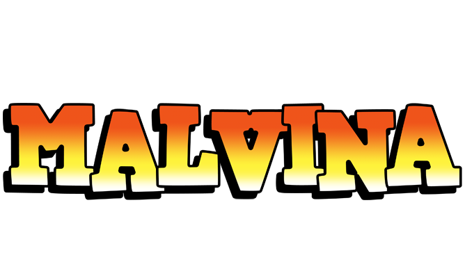 Malvina sunset logo