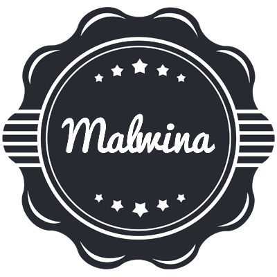 Malwina badge logo