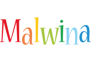 Malwina birthday logo