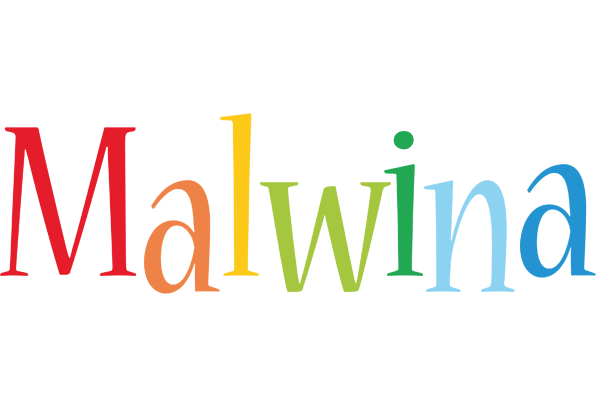 Malwina birthday logo