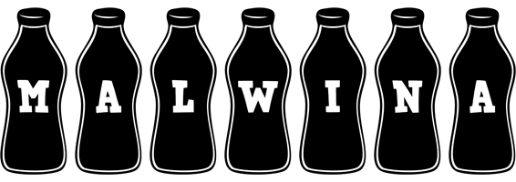 Malwina bottle logo