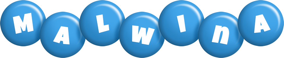 Malwina candy-blue logo