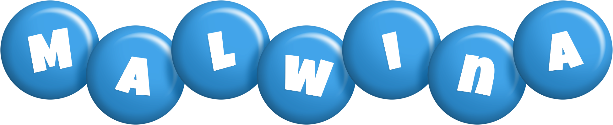 Malwina candy-blue logo