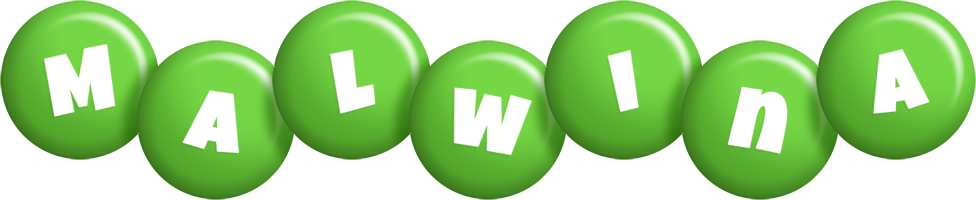 Malwina candy-green logo