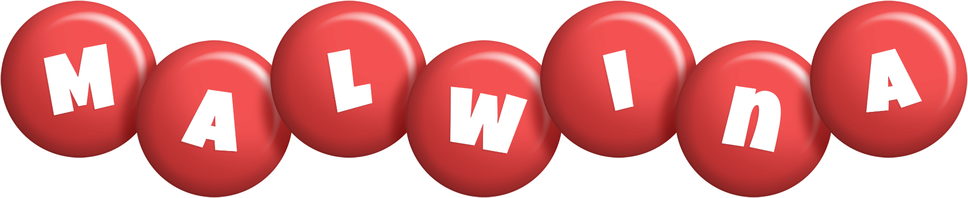 Malwina candy-red logo