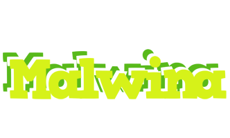 Malwina citrus logo