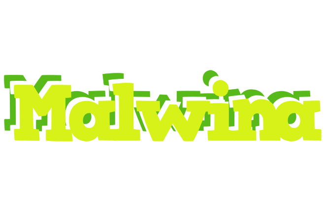 Malwina citrus logo