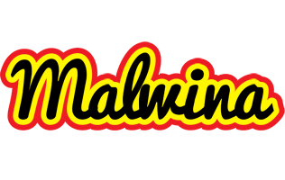 Malwina flaming logo