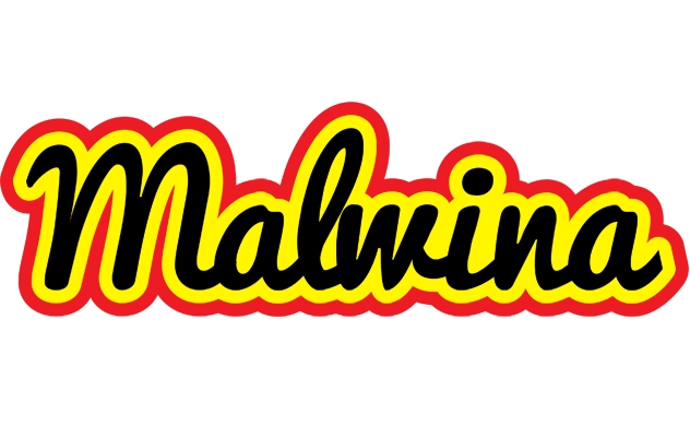 Malwina flaming logo