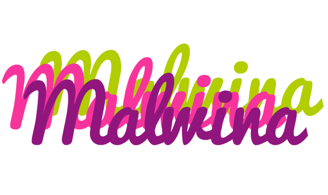 Malwina flowers logo