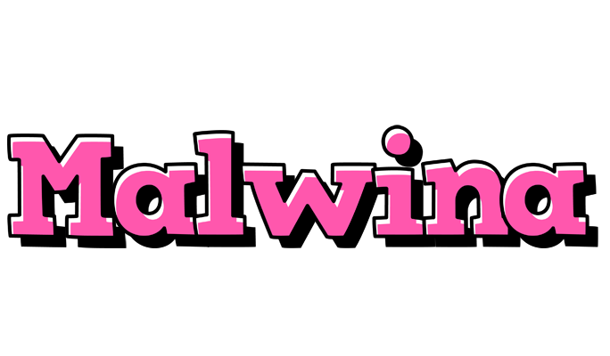 Malwina girlish logo