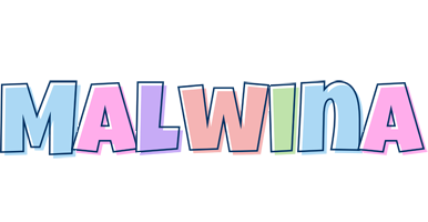 Malwina pastel logo