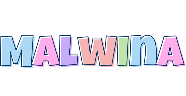 Malwina pastel logo