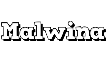 Malwina snowing logo