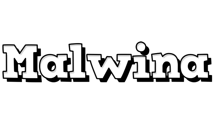 Malwina snowing logo