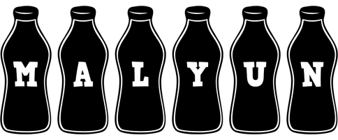 Malyun bottle logo