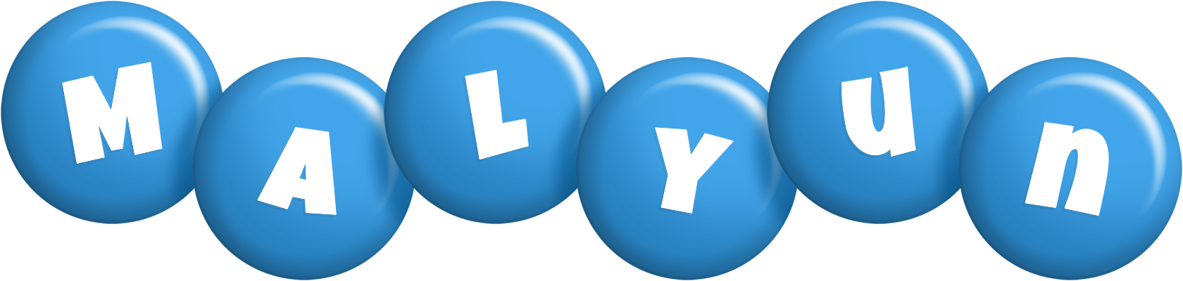 Malyun candy-blue logo
