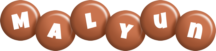 Malyun candy-brown logo