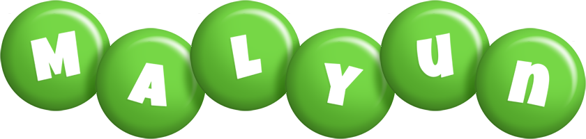 Malyun candy-green logo