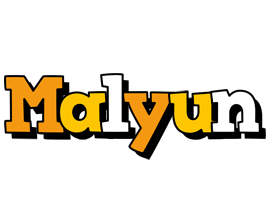 Malyun cartoon logo