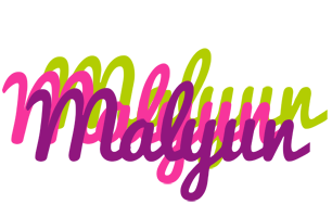 Malyun flowers logo