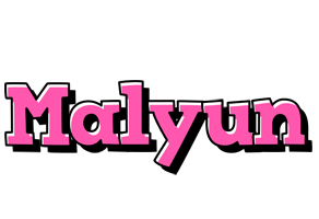 Malyun girlish logo