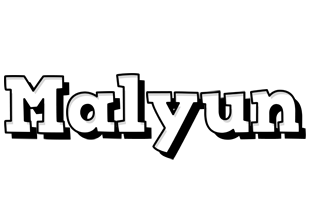 Malyun snowing logo