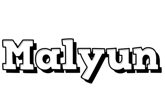 Malyun snowing logo