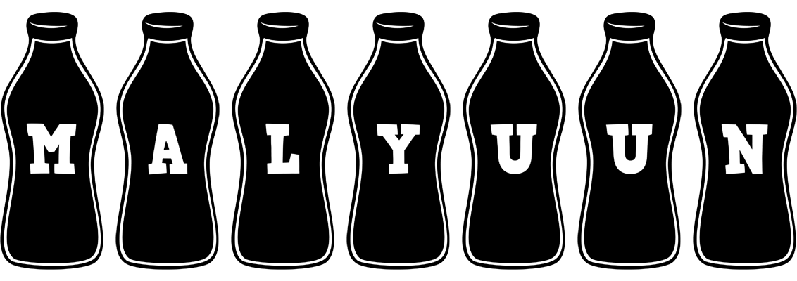 Malyuun bottle logo