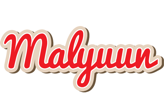 Malyuun chocolate logo