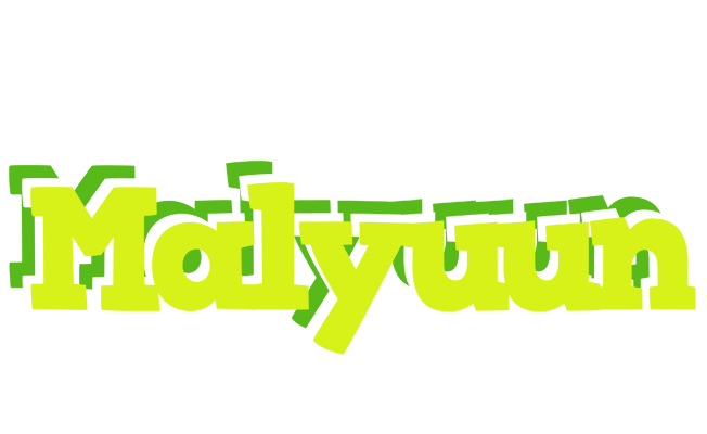 Malyuun citrus logo