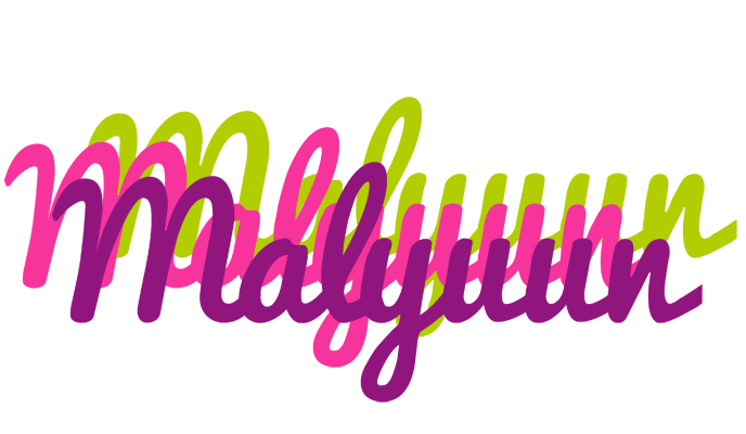Malyuun flowers logo