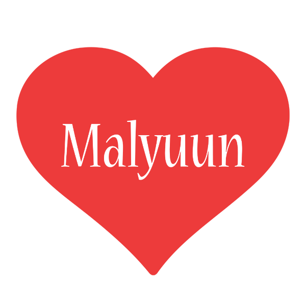 Malyuun love logo