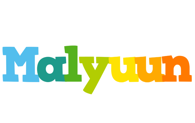 Malyuun rainbows logo