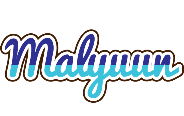 Malyuun raining logo
