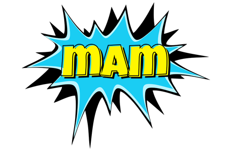 Mam amazing logo