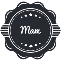 Mam badge logo